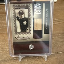 ROBIN VENTURA 2005 Donruss Greats Hall of Fame Souvenirs Material Bat #12 