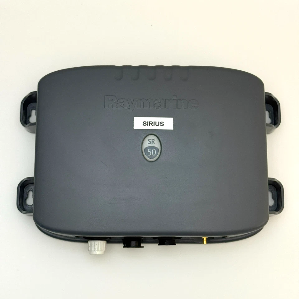 Módulo de radio satelital marino receptor meteorológico Raymarine SR50 Sirius Foto 4 de 4