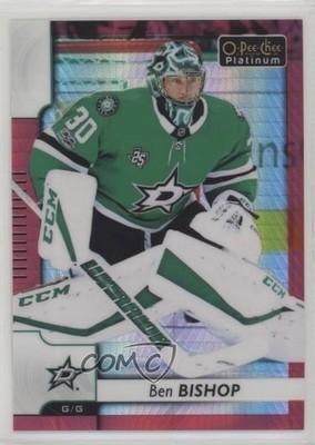 2017-18 O-Pee-Chee Platinum Red Prism 177/199 Ben Bishop #124 0m6t