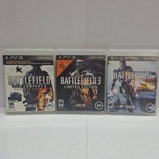Electronic Arts Battlefield Bad Company 2/3/4 PS3 Multiplayer Shooter Lot
