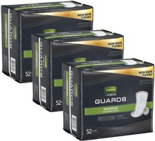 Depend Incontinence Guards For Men, Maximum Protection, 156 CT   FREE SHIPPING  