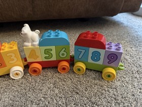LEGO Duplo  My First Number Train Building Set With Number Blocks
