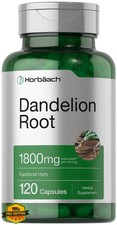 Horb ach Dandelion Root Supplement 120 Capsules Non-GMO