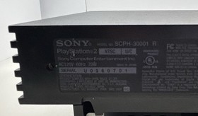 Sony PlayStation 2 PS2 Fat Console Memory Cables SCPH-30001 Tested