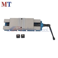 6 Inch Double Lock CNC Precision Milling Machine Vise 6" Jaw Width Heavy Duty