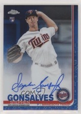2019 Topps Chrome Rookie Blue Refractor 45/150 Stephen Gonsalves #RA-SG Auto 8k4