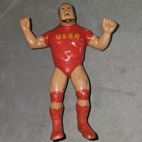 WWF 1984 Nikolai Volkoff Superstars LJN Titan Spor...