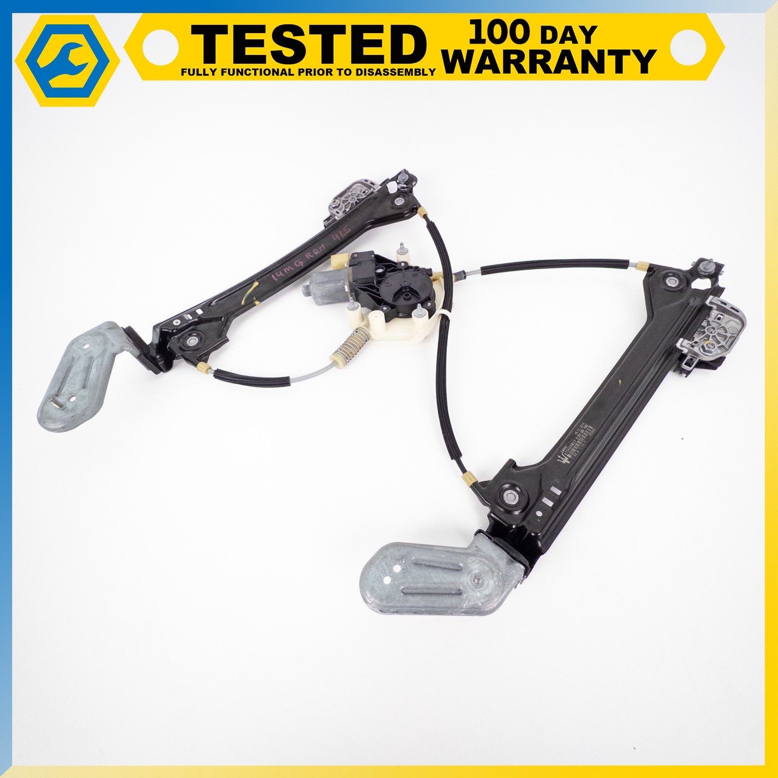 14-19 MASERATI QUATTROPORTE REAR RIGHT WINDOW REGULATOR MOTOR ASSEMBLY OEM