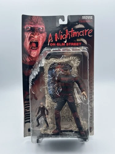 McFarlane Toys Movie Maniacs A Nightmare On Elm Street FREDDY KRUEGER 1998 NIB