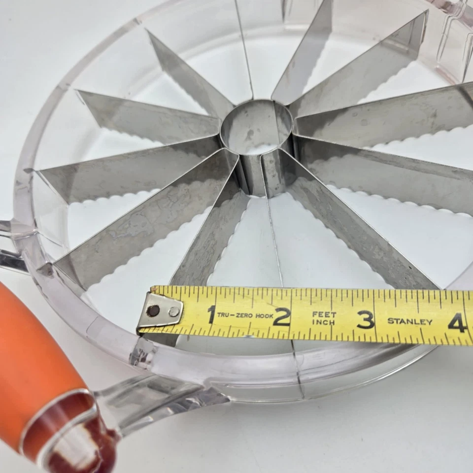 Pie Cake 12 Piece Slice Equal Portion Marker Divider Cutter - Image 4 of 4