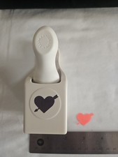 Martha Stewart Holidays "Heart and Arrow" craft punch Retired