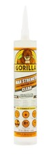 GORILLA 9 oz. Max Strength Construction Adhesive Clear