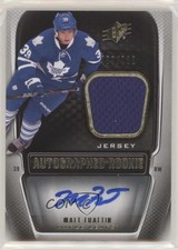 2011-12 SPx SPx Auto Rookie Jerseys 457/799 Matt Frattin #196 Auto x6g