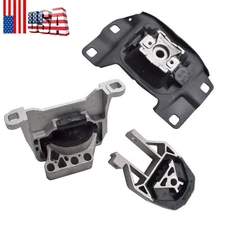 Engine Motor & Transmission Mount Set For 13-16 Ford Escape 2.0L 2.5L Auto Trans