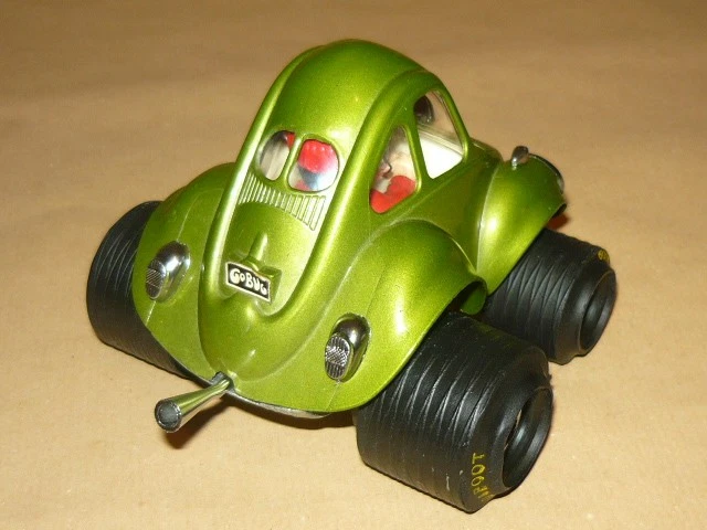 POLITOYS G1 GO BUG VOLKSWAGEN VW GO BUG GOBUG POLISTIL MET GREEN - Immagine 3 di 4
