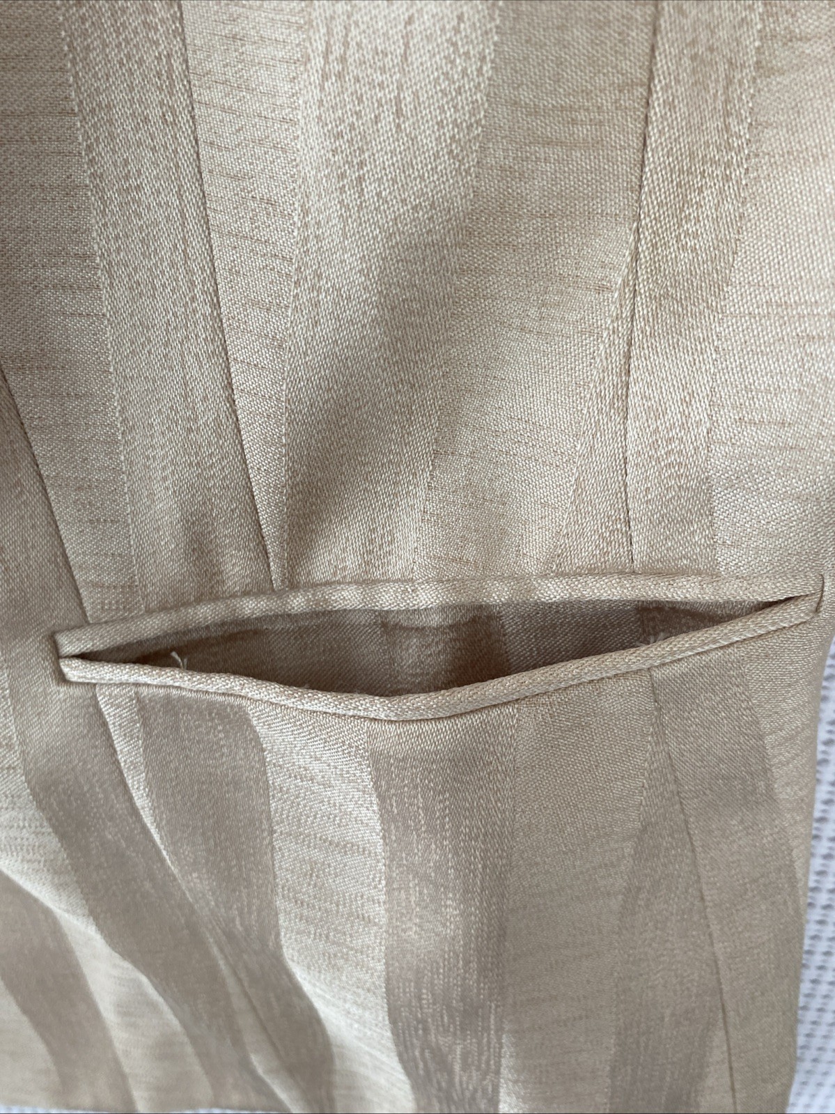 Le Suit Women's Full Suit Blazer Jacket Long Skirt Size 12 Gold Set Dressy