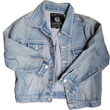 Kinder Jeansjacke Mädchen, Größe 128