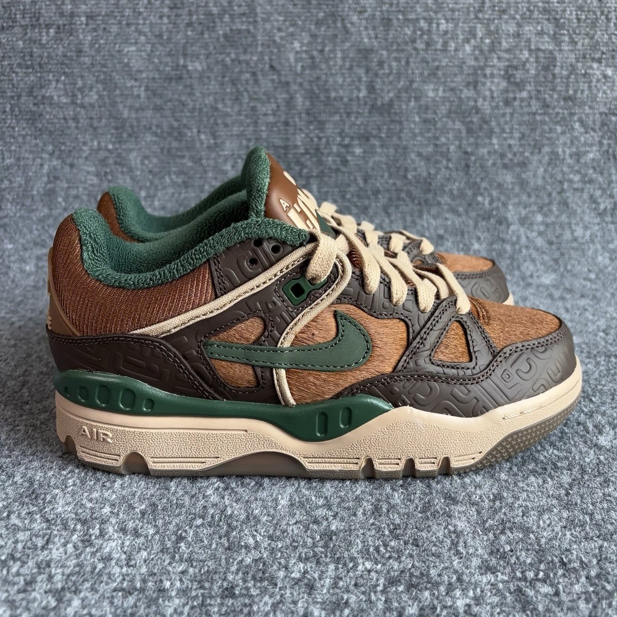 Nike Air Force 3 Low SP x NIGO Baroque Brown Men's Size 5 Fir Hemp