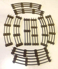 VINTAGE STANDARD GAUGE TRACK - 10 PIECES - SA...