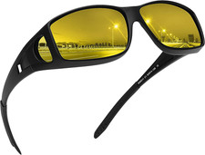 Fit over Glasses Sunglasses for Men Women,Wrap around Sunglasses Polarized UV400