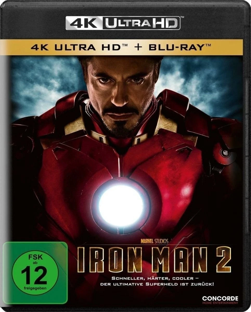 Iron Man 2 4K UHD Blu-rays-ray Discs for sale | eBay