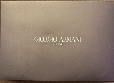 Giorgio Armani Si Set Eau De Parfum Mini, Body Lotion & Cosmetic Bag NEW In Box