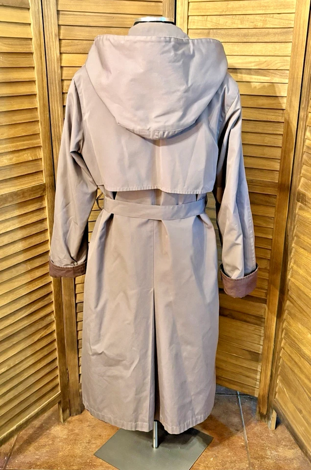 Gabardina antiniebla London de colección 12 mascotas EE. UU. Aislante forro extraíble capucha Foto 3 de 4