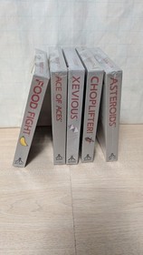 Asteroids Atari 7800 Bundle Of 5 BRAND NEW SEALED GAMES!(Atari 7800, 1988)