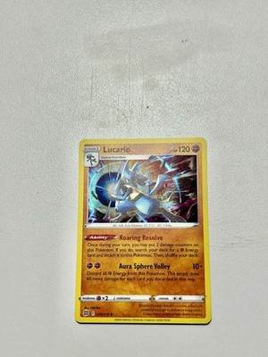 Pokémon Lucario 079/172 Brilliant Stars Holo Rare English TCG Card