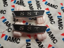 Nos Amc American Motors Hornet Sst Emblems One Pair