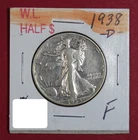 1938-D WALKING LIBERTY HALF DOLLAR   *SEMI-KEY DATE*