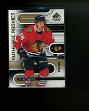 2022-23 Upper Deck SP Game Used Gold #200 Filip Roos Rookie RC #d 10/122
