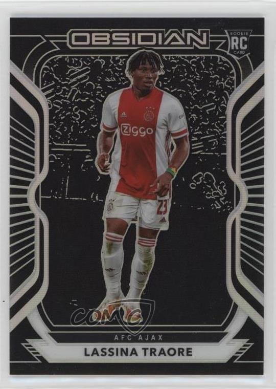 2020-21 Panini Obsidian 177/195 Lassina Traore #21 i4v