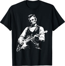 President Abraham Lincoln Playing Guitar Abe Lincoln Design T-Shirt