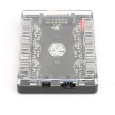 5V 3Pin 1 Cooler Master 1 to 6 HUB SATA Power ARGB PWM HUB 2-in-1 Expansion Box