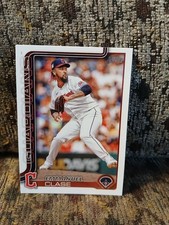 2025 Topps Series 1 - Emmanuel Clase #326 - Cleveland Guardians