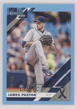 2019 Panini Donruss Father's Day Ribbon 4/49 James Paxton #161 0q3