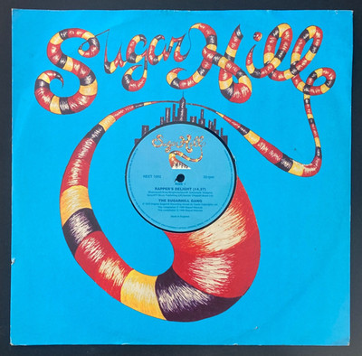 Sugarhill Gang   Rapper's Delight / Apache, Pop Rap, Reissue UK 12'' Vinyl Record