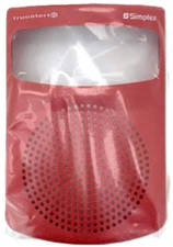 Simplex Grinnell 49SVC-WRFIRE-O SV Cover, Wall, Red, "FIRE"