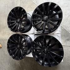 Used 19x8.5/19x9.5 MRR HR9 5x112 45/35 73.1 Matte Black Wheels set(4)
