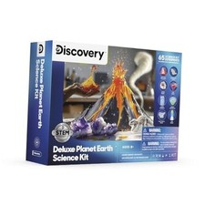 Discovery Planet Earth Science Kit 65 Experiment STEM Lab for Kids Includes