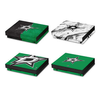 OFFIZIELLE NHL DALLAS STARS VINYL STICKER SKIN DECAL FOR XBOX ONE X CONSOLE