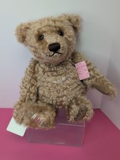 15 Steiff LTD 2000 Chooky Hollywood 100 Years Teddy Bear Mohair Ear Tag Si2