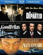 The Departed / Goodfellas / The Aviator Blu-ray  NEW