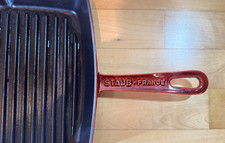 Staub Pfanne eckig 30 cm rot G…