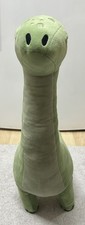 H&M Green Brontosaurus Dinosaur Plush 38 Nose to Back GIANT Soft Toy