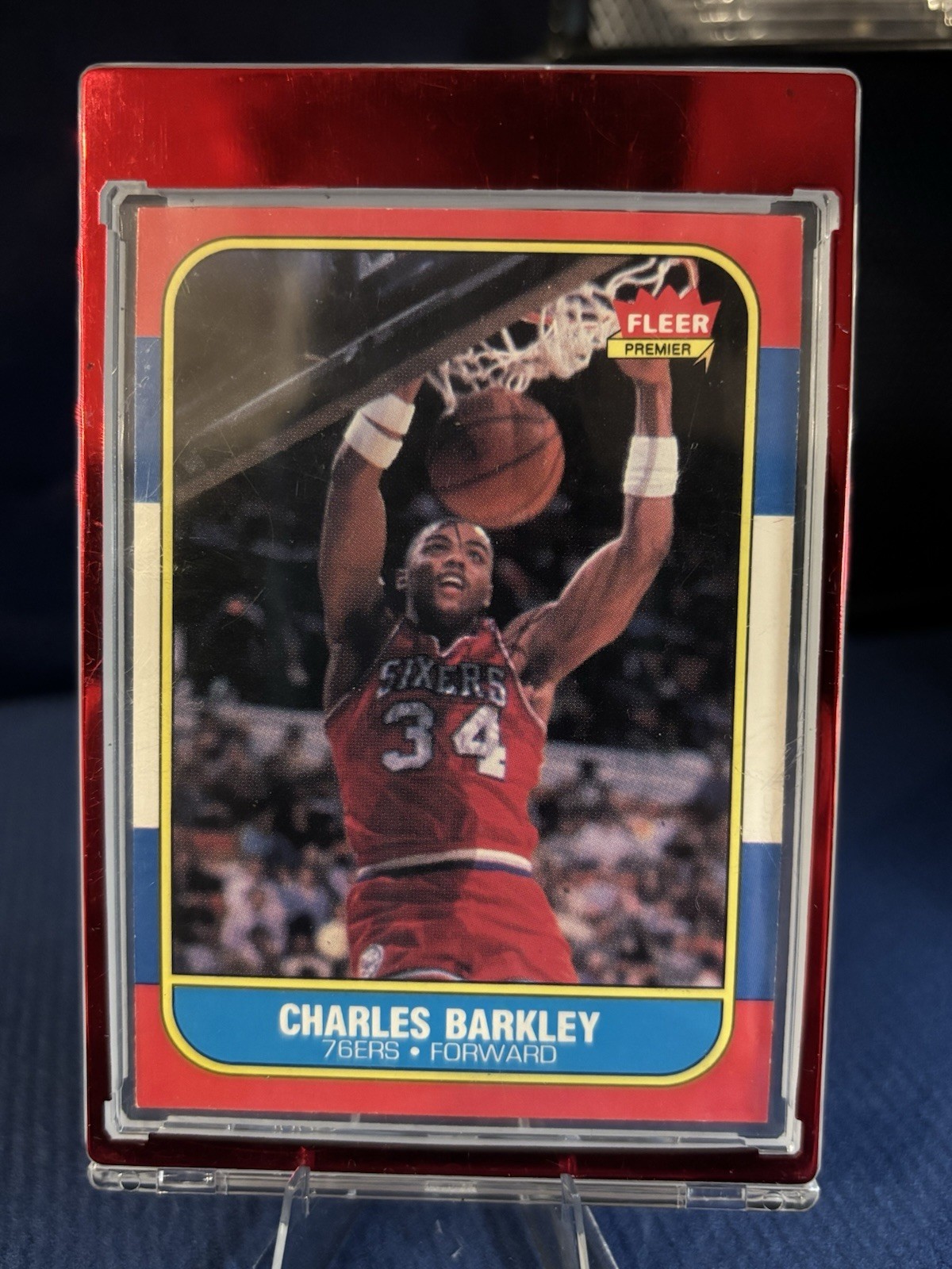 1986-87 Fleer - Charles Barkley #7 (RC)