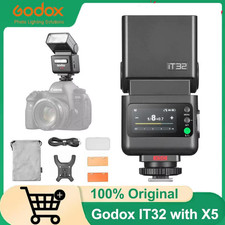 GODOX iT32 TTL Camera Flash with X5 Wireless Trigger, Built-in 2.4GHz Receiver,L