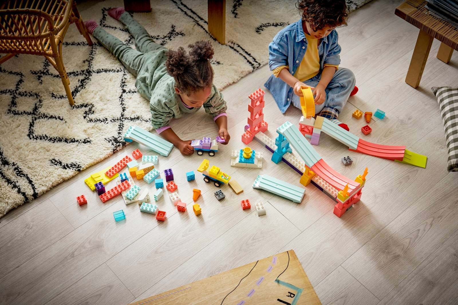 10478 Lego Duplo Rampe creative 3 in 1 con veicoli foto 4