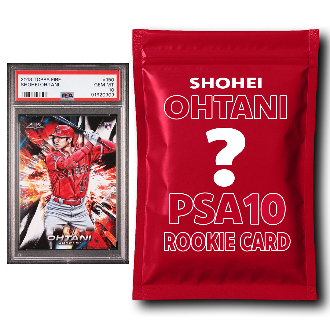 PSA 10 Rookie Graded Baseball Card Mystery Box - Shohei Ohtani